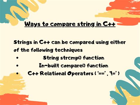 can i use == to compare strings in c++