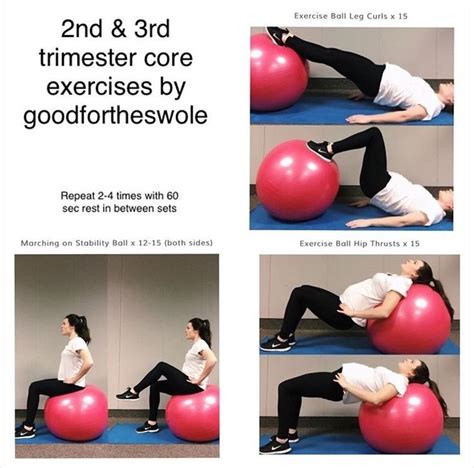 can i use exercise ball in second trimester