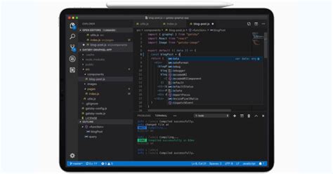can i use visual studio code on ipad