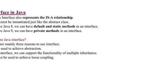 Can Interface Be Instantiated Java