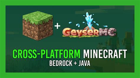 can java and bedrock crossplay