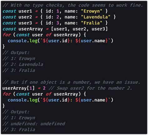 can javascript array contains different types
