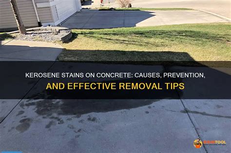 Can Kerosene Remove Stain