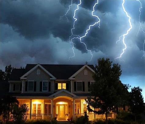 Can Lightning Go Through Roof