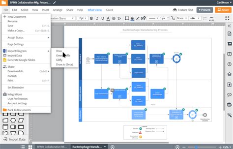 can lucidchart open visio files