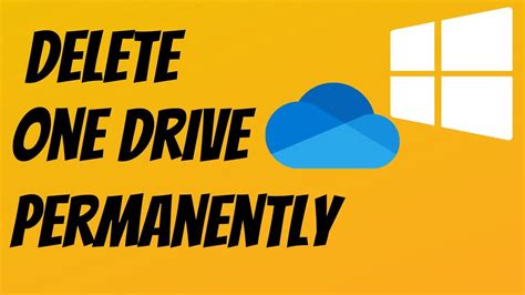 can microsoft onedrive be uninstalled