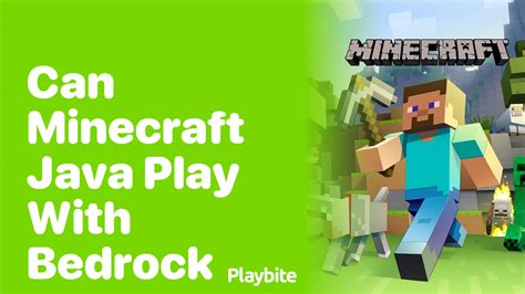 can minecraft java and bedrock cross play