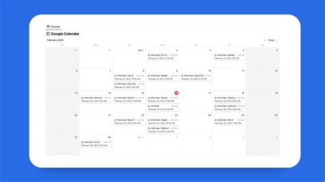can notion integrate with google calendar