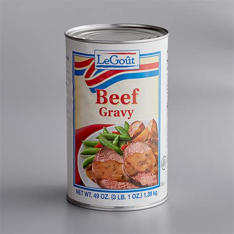 Can Of Beef Gravy