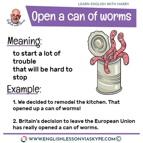 Can Of Worms Meaning And Example