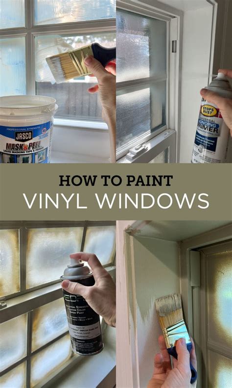 Can Paint Vinyl Windows