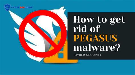 can pegasus spyware be removed