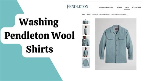 Can Pendleton Wool Shirts Be Washed