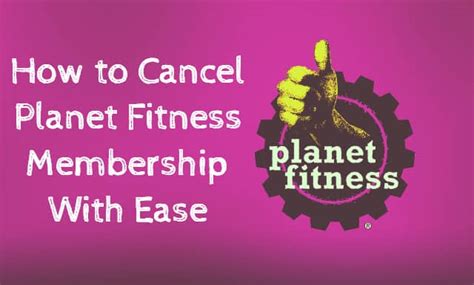 can planet fitness cancel your membership