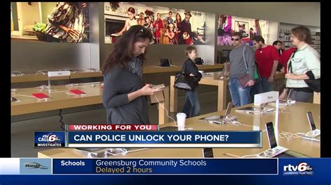 can police break into an iphone