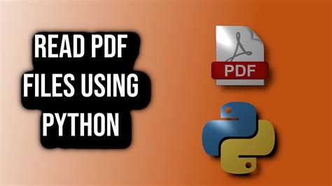 can python read a pdf