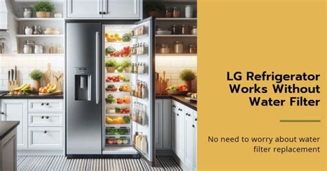 Can Refrigerator Work Without Water