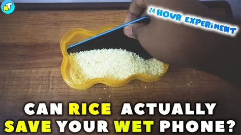 can rice help a wet phone