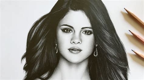 can selena gomez draw