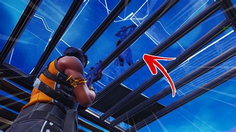 can shoot thru walls and floors in fortnite