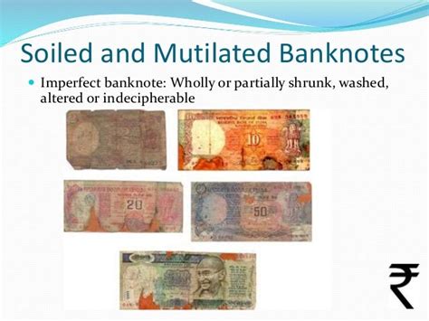 can soiled and mutilated back notes be exchanged for value