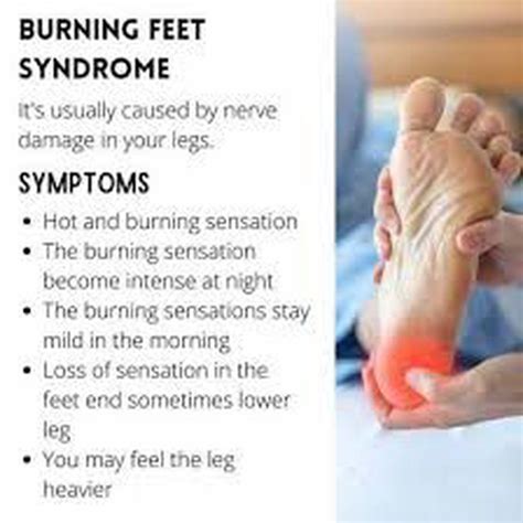 can stress cause burning feet