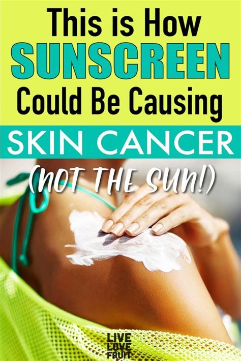 can sunscreen cause cancer