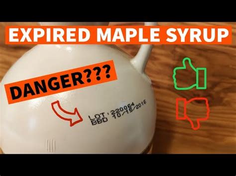 Can Syrup Expire