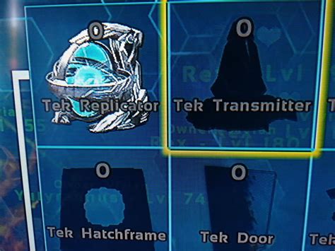 Can T Craft Tek Replicator In Fabricator