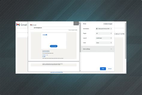 can t print from gmail