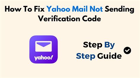 can t receive verification code from yahoo
