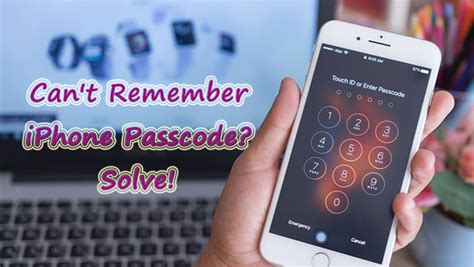can t unlock iphone with passcode
