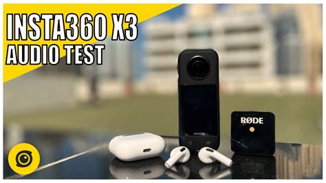 can the insta360 x3 use the airpods as a mic