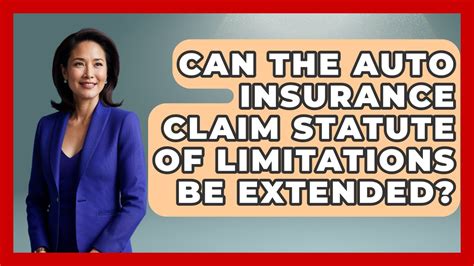 can the statute of limitations be extended