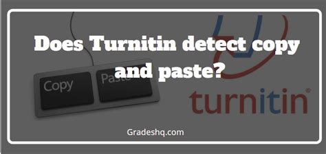 can turnitin detect copy and paste from another word document