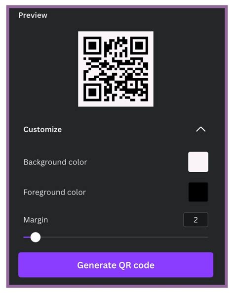 can u create a qr.code on canva