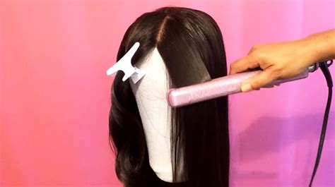 The Can U Flat Iron Synthetic Wig For Short Hair