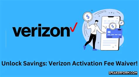 can verizon waive activation fee