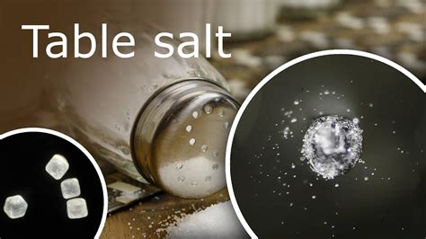 Can Water Dissolve Table Salt