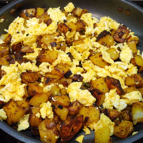 can we eat potato and egg together