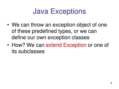 Can We Extend Runtime Exception In Java