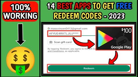 can we get free redeem code