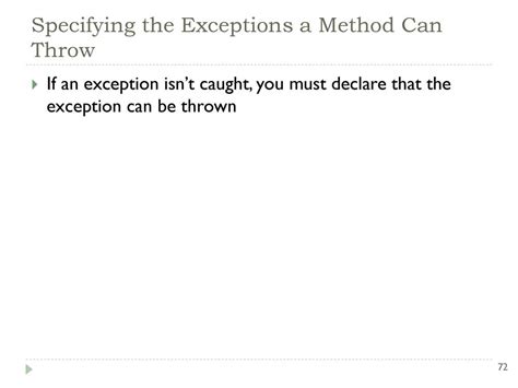 Can We Throw Exception To Main Method