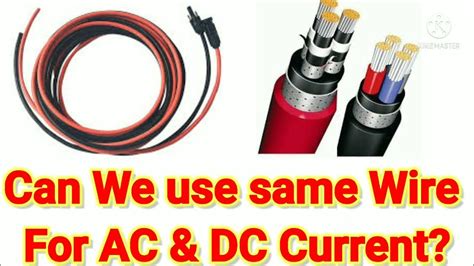 Can We Use Ac Cable For Dc