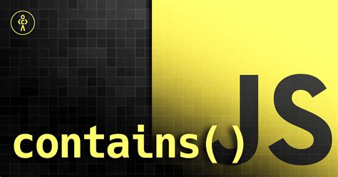 can we use contains in javascript