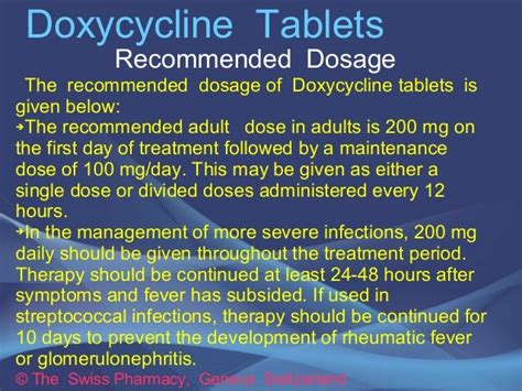 can we use doxycycline tablet for pimples