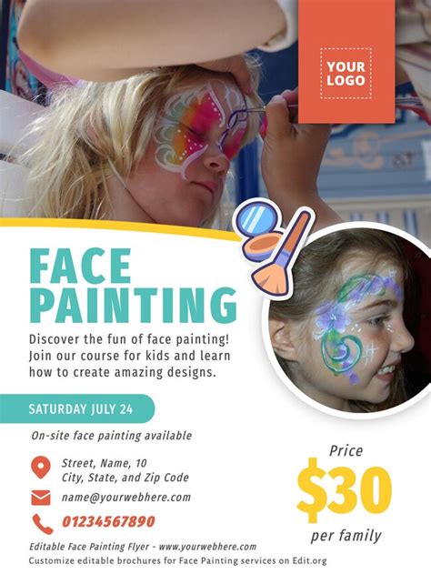 can we use poster colours on face