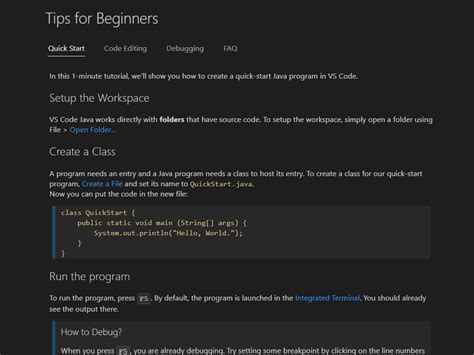 can we write java code in visual studio code