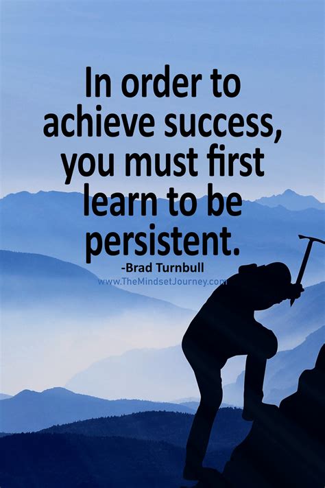 can you achieve anything with persistence