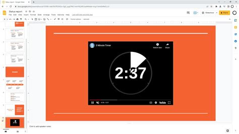 can you add a countdown to google slides